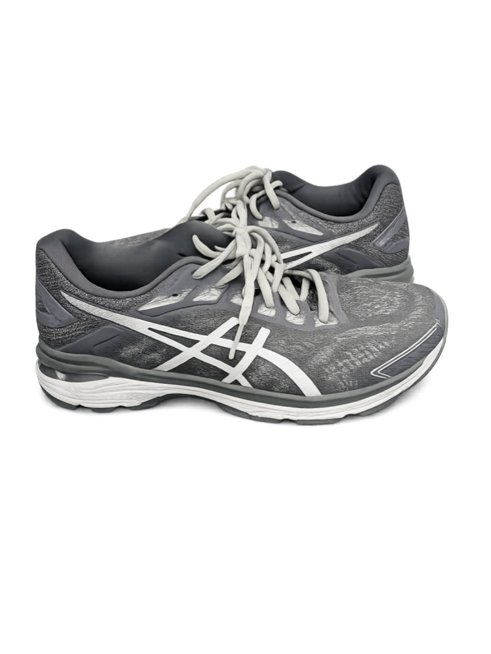 Men’s Aesics GT-2000 7 Sneakers Grey White Size 9